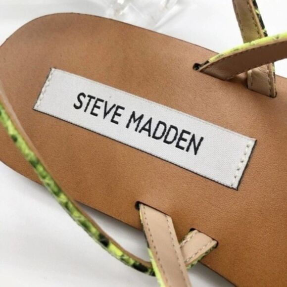 STEVE MADDEN Carmen Strappy Ankle Wrap Sandals - Picture 5 of 6